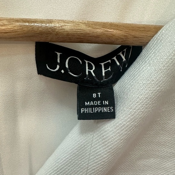NWT! J.Crew Tall Executive dress in stretch linen blend. Size 8 Tall. $228 - Picture 4 of 10